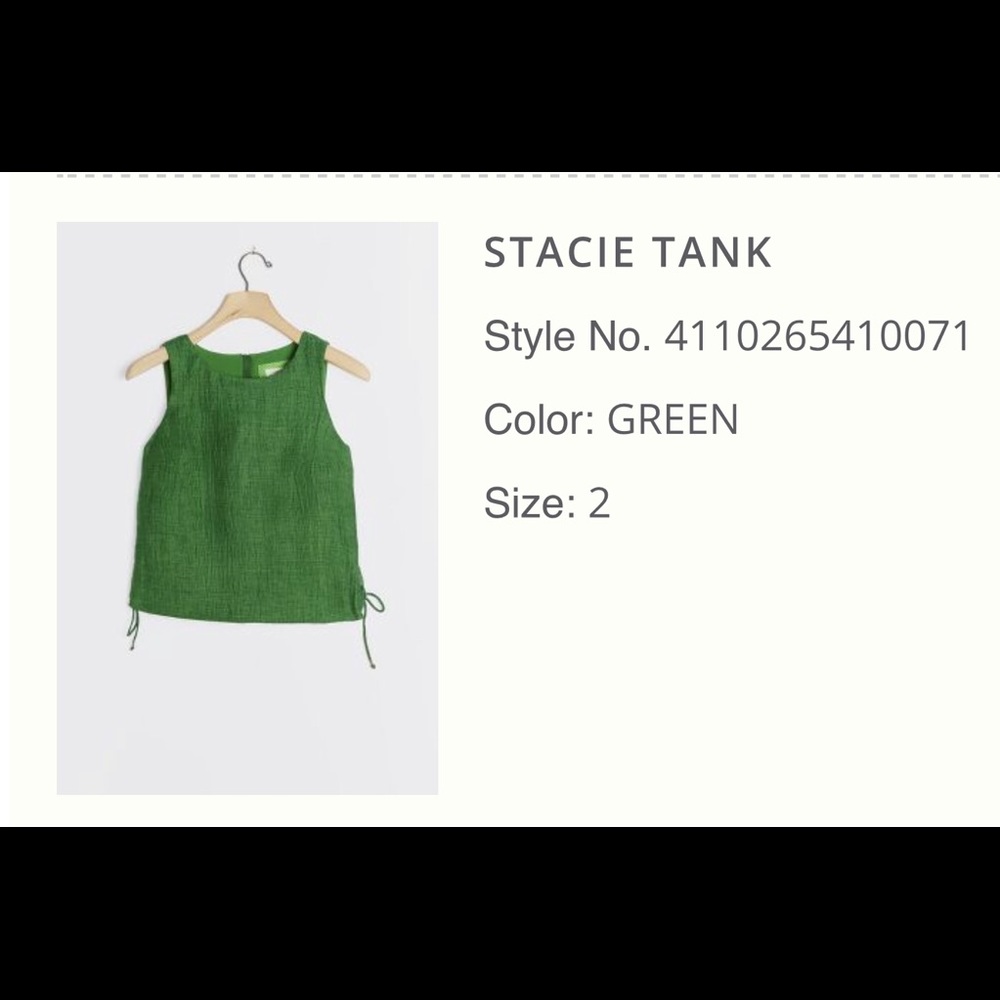 Maeve by Anthropologie Stacie linen top